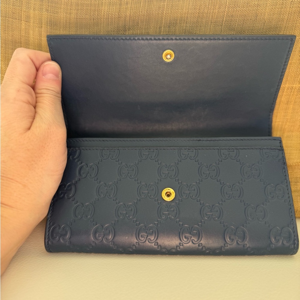 Gucci Guccissima Leather Long Wallet - Picture 9 of 11